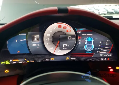 2022 Ferrari Roma from USA, damaged, VIN ZFF98RNA1N0279070